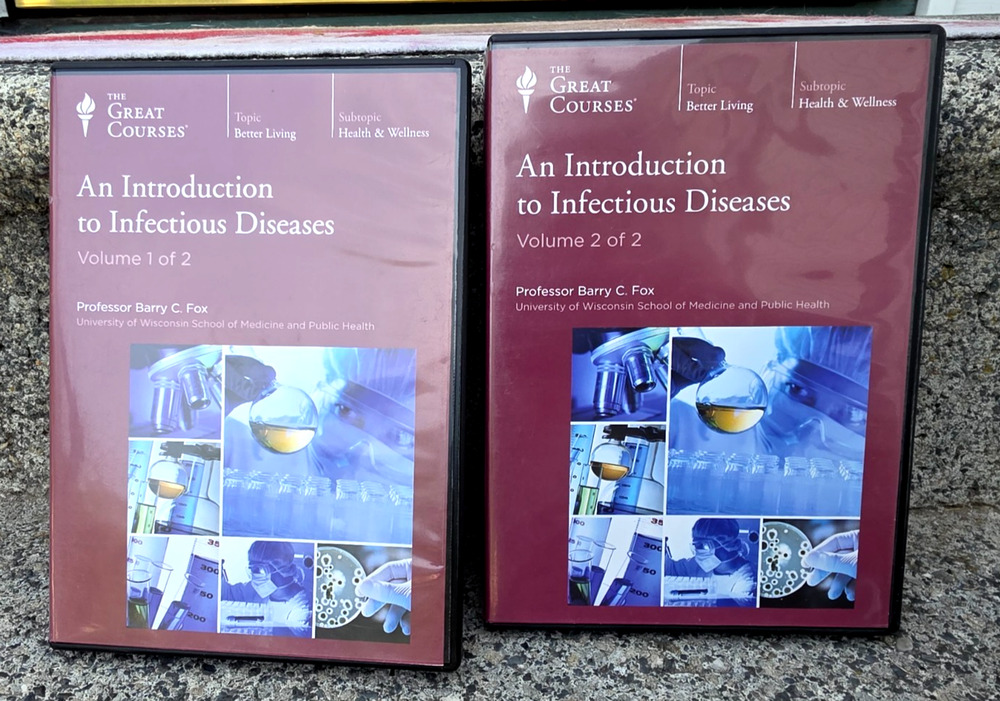 Great Courses: An Introduction to Infectious Diseases; CDs